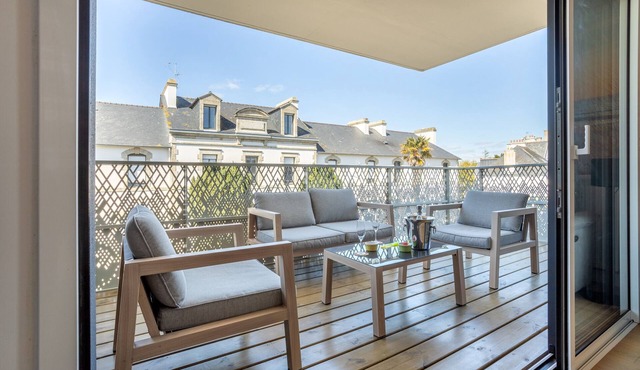 Apartment L'instant Suspendu – 2 Private Terraces and Wi-Fi
