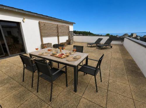Appart 4 pers - Vue sur mer - Terrasse - Parking privé