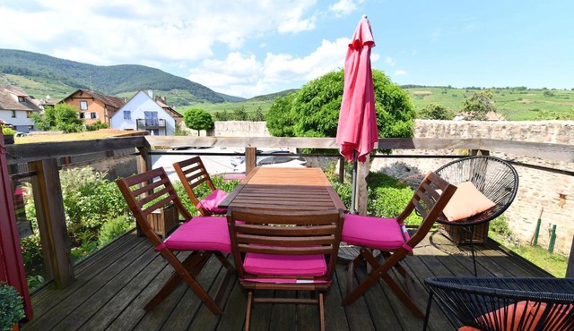 Appartement Côté Vignes avec Terrasse et Parking