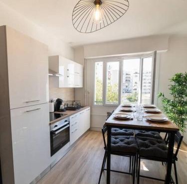Appartement climatisé gare St-Charles