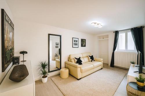 Appartement proche Amnéville, 2 chambres, 5 couchages, cuisine, salon, terrasse et parking