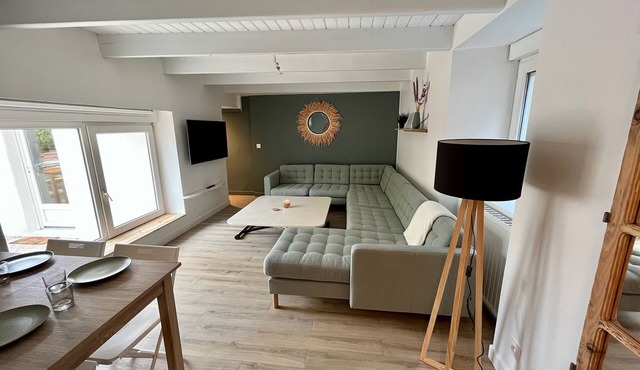Atypical house in downtown Lannion with terrace not overlooked