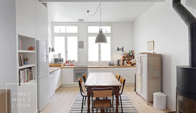 Beautiful Parisian house with garden