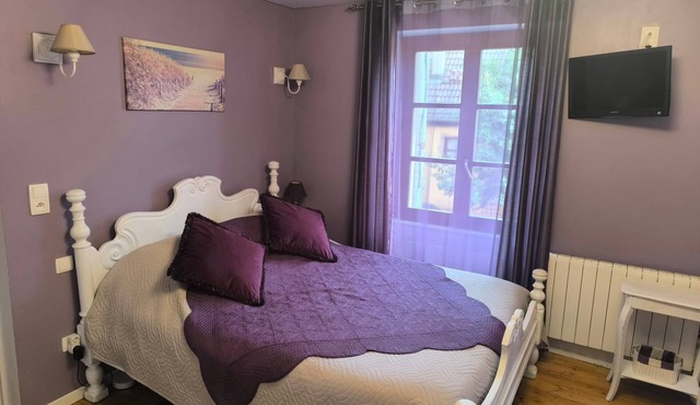 Bed and Breakfast 'Demeure D'antan - Chambre Cassandre' with Shared Terrace, Shared Garden and Wi-Fi
