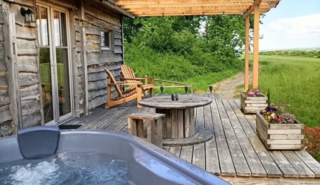 Cabin “Robin Hood’s Cabin” with Private Terrace and Nordic Bath