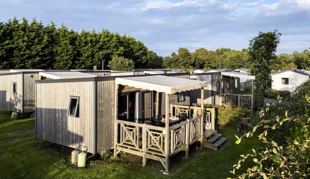Camping maeva Club Les Alizés * - Mobile Home Presta + 3 Rooms 4/6 People Air-conditioned + TV
