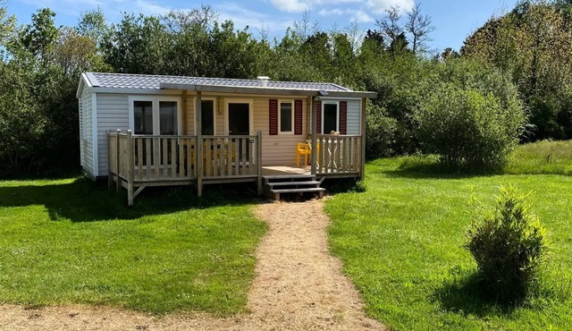 Camping maeva Respire Le Domaine de Mesqueau * - Mobile Home SIMPLY Riviera 4 Rooms 6 people + TV