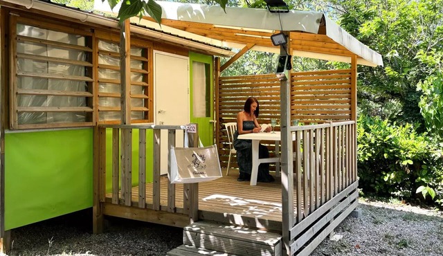 Campsite Tikayan Saint Clair* - Mobile home Tithome Eco 2 rooms 2 people