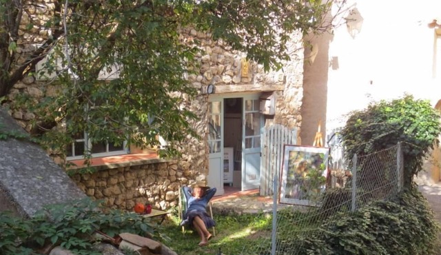 Center of MOUSTIERS STE MARIE In the calm JARDIN CLOS Home any comfort: 2-8 pers