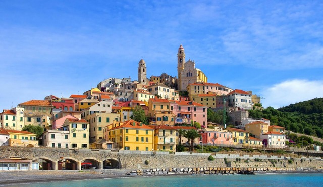 Cervo 319D with shared pool, Cervo, Italy