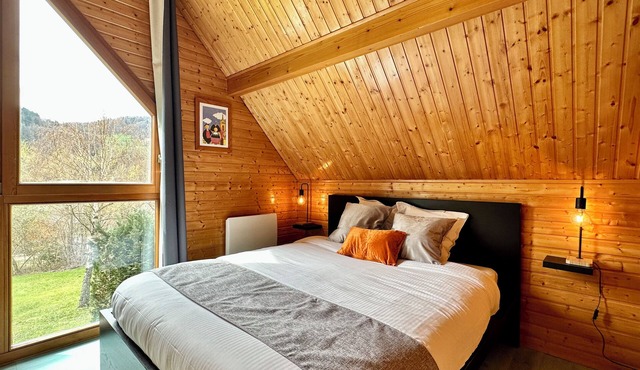 Chalet at the gateway to the Alsace vineyards