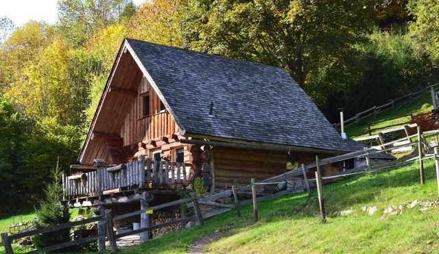 Chalet du bucheron entièrement en rondins