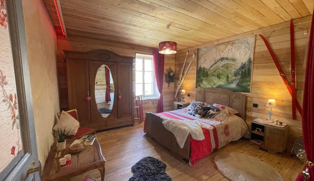 Chambre montagne avec Etang Domaine L'Insolite KOSI