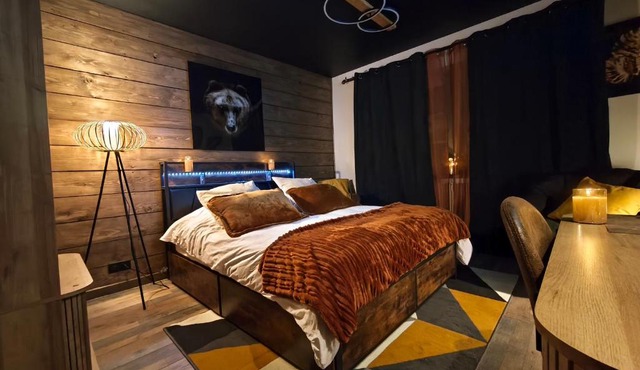Chambre romantique Atlas - Le Souffle du Saule - SPA
