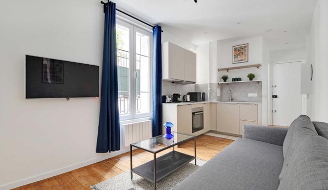 Charming apartment -1BR-4P- Gare Montparnasse