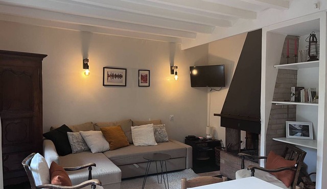 Charming Apartment with Fireplace in Cauterets - Pets Allowed, Parking and Terrace