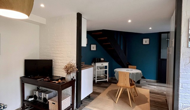 Charming cottage for 2 people, Villa Saint Raphaël, 150m from beach and town center