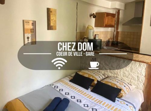 Chez Dom - Cœur de ville historique - Gare- Wifi