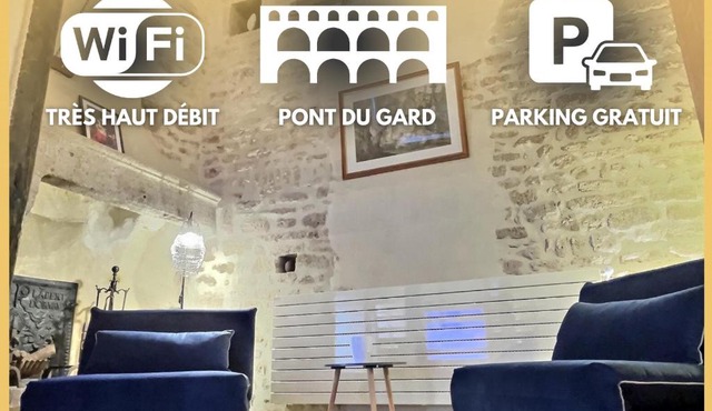 Chez Lydia - Loft cosy, départ canoë à pied, Proche Pont-du-Gard et Uzès