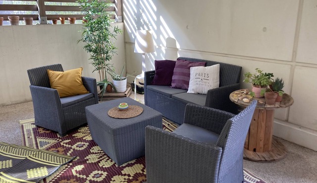 City center apartment with terrace and garage