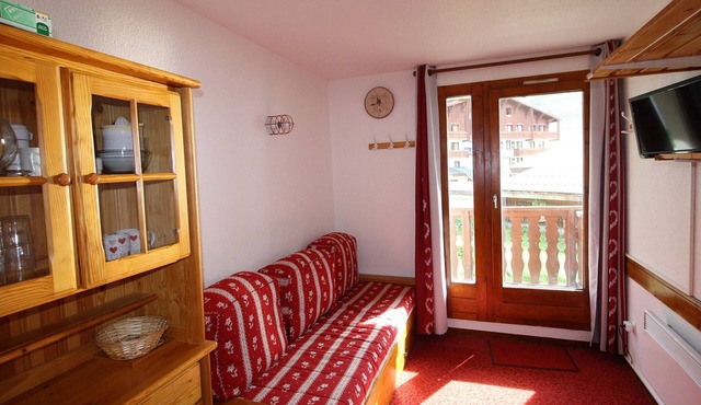 Classic Studio for 2 with balcony in Tignes, near slopes