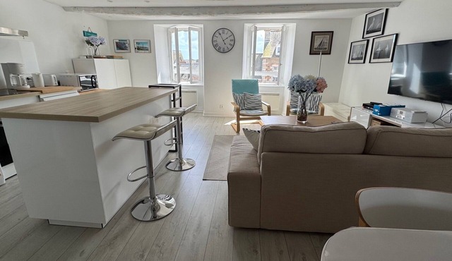 Cosy T3 apartment for 6 people in the heart of Paimpol