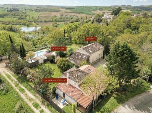 Domaine La Védence - Le Mas Gascon et sa villa - résidence privée avec spa et piscine