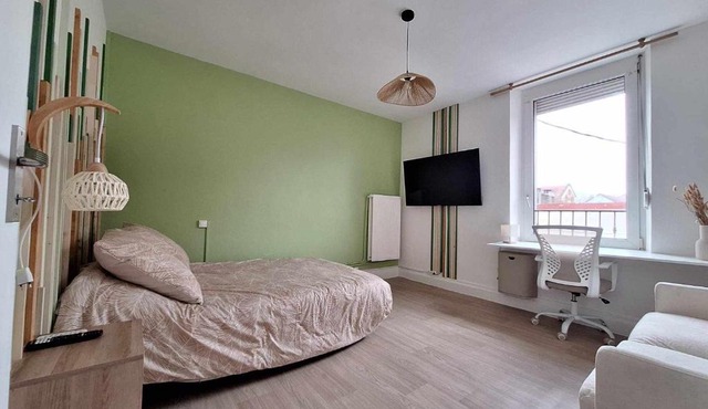 Elodie - Cosy 5 pers' - Gare - Wifi - 3 lits