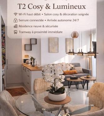 Escale Cosy à Nice T2 Lumineux