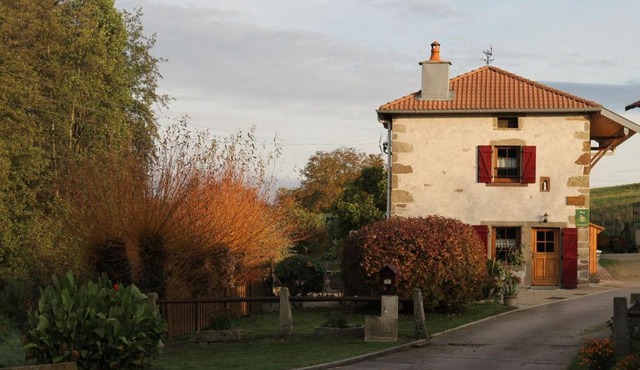 Gîte Tranquille avec Cheminée, Terrasse sur la Saône et Borne EV, Animaux Bienvenus - FR-1-589-103