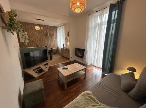 Grand et chaleureux appartement proche Kinepolis