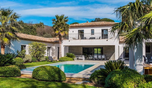 High-end villa with heated outdoor pool and heated indoor pool St Tropez