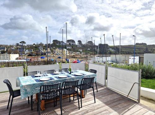 House in Terenez with Stunning Harbour Views
