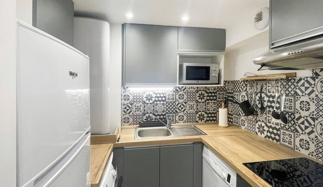 In this vacation apartment in a central location, the vacation becomes a pleasure.