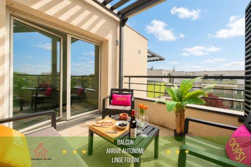 " L'Oasis Toulousain " Balcon - Wifi - Linge fourni