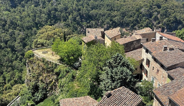 La Vue Perchée - bed & breakfast in medieval Châteaudouble