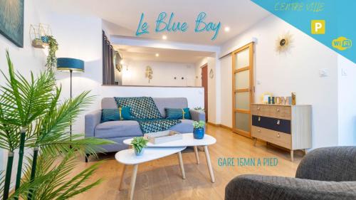 Le BLUE BAY-T2-TOUT CONFORT-HYPER CENTRE-WIFI