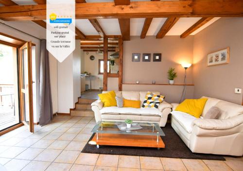 Le Logis du Wald - Gîte Chaleureux, Vue Vallée