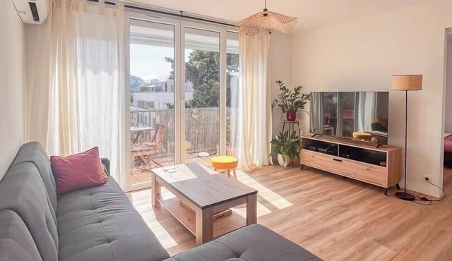 Le Morgiou - T3 Terrasse, Clim, Parking