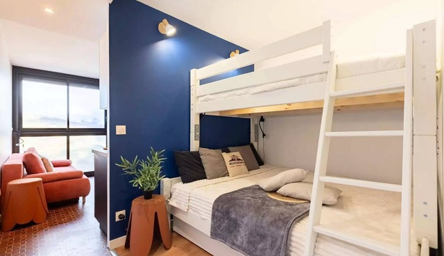 Lovely 5-person studio in Saint Lary Pla d'Adet WIFI INCLUDED