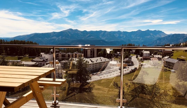 🤩 Magic panorama 🏔 Wood stove - 2 rooms - 4 people free parking