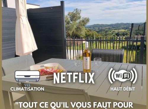 Maison de vacances avec terrasse