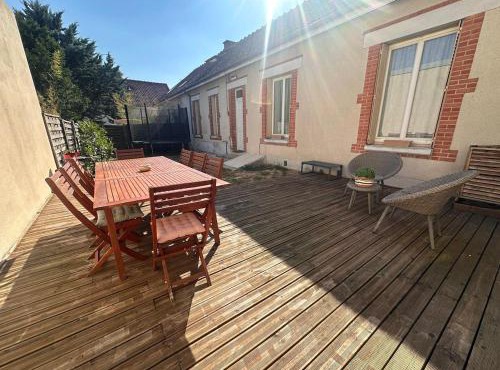 Maison familiale climatisée, avec jardin