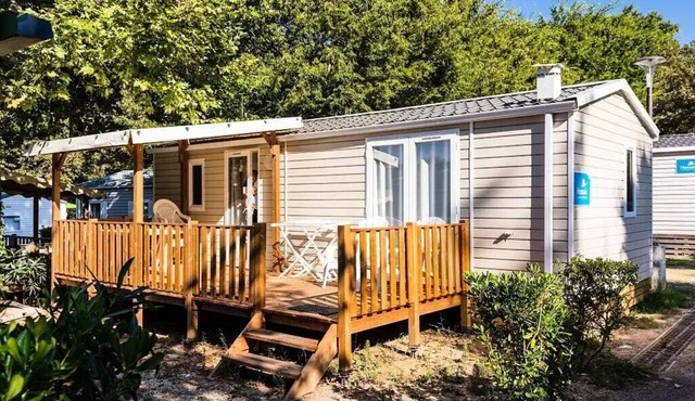 Mobile Home | Comfort | 2 Bedrooms | 4 People | Raised Deck