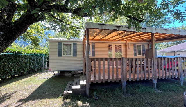 Mobile home in the mountains Warm and welcoming