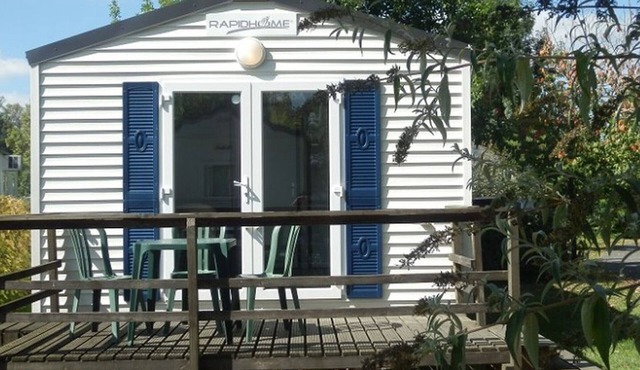 Mobile Home with Terrace in Baudreix - 2 People, 2 Rooms