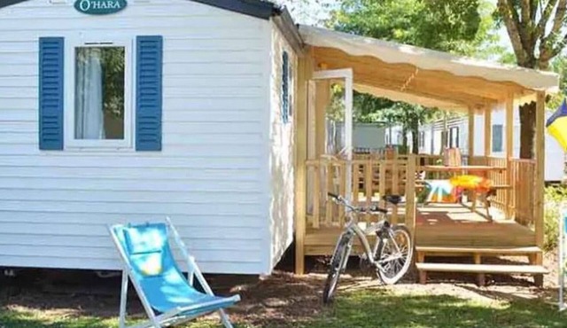 Mobile home with terrace - 8 guests