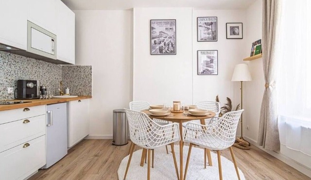 Modern Elegant Apartment in Reims with High-Speed Internet