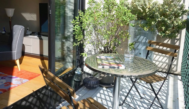 Montparnasse district, very nice comfortable apartment with terrace