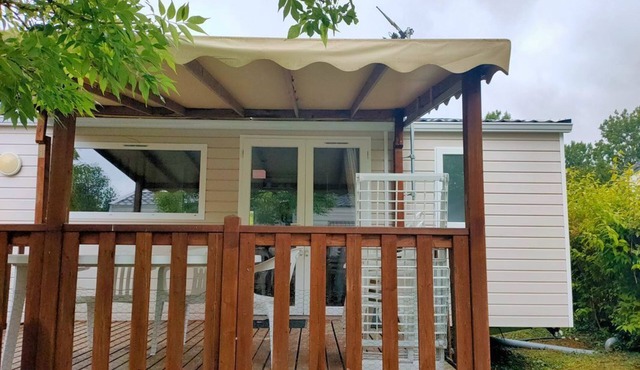 Nat & Mayou Mobile home for 6/8 people at Domaine de Dugny